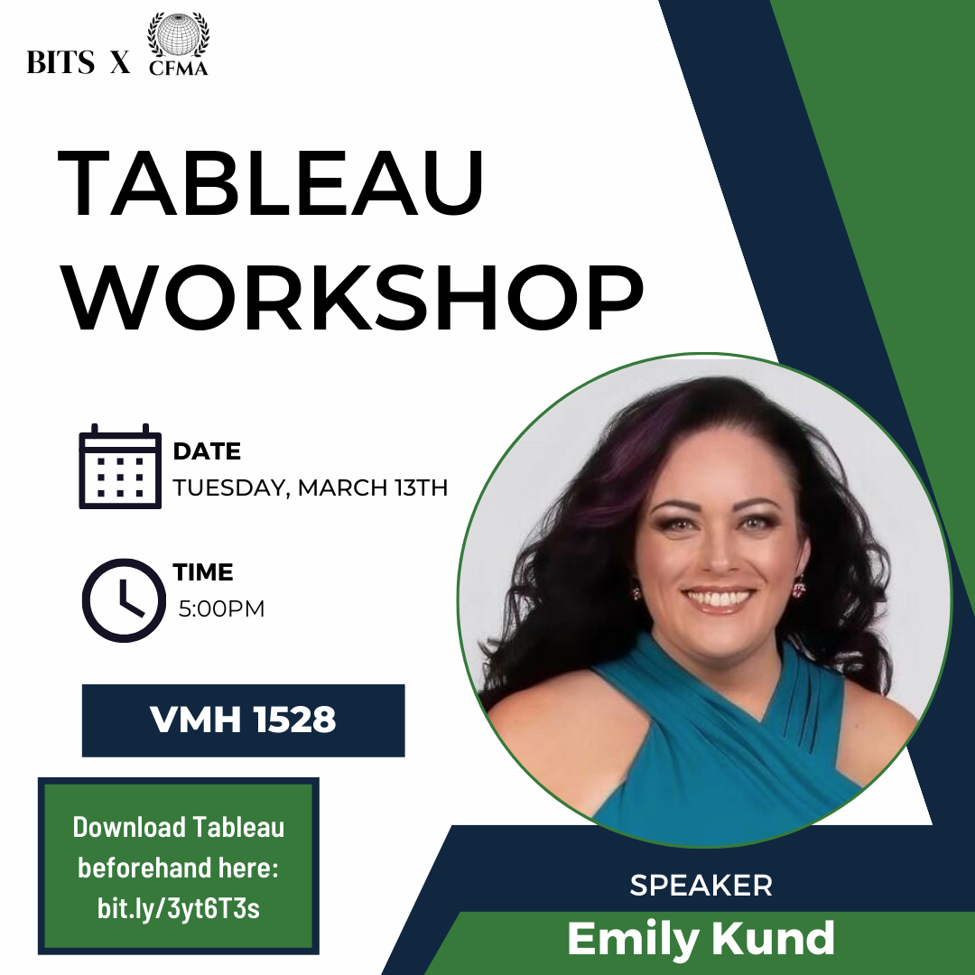 Tableau Workshop flyer